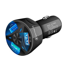Load image into Gallery viewer, Car USB Quick Mobile Phone Charge
