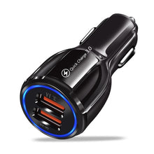 Load image into Gallery viewer, Car USB Quick Mobile Phone Charge
