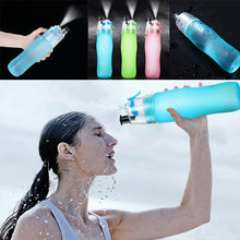 Load image into Gallery viewer, Sports Scrub Spray Water Bottle
