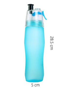 Sports Scrub Spray Water Bottle