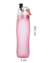 Load image into Gallery viewer, Sports Scrub Spray Water Bottle
