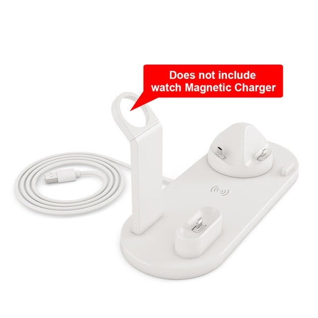 4 In 1 Wireless Charging Dock Station