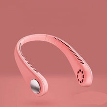 Load image into Gallery viewer, Mini USB Portable Neck Fan
