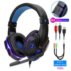 Professional LED Light Gaming Headphones