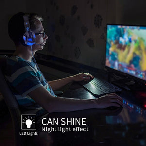 Professional LED Light Gaming Headphones
