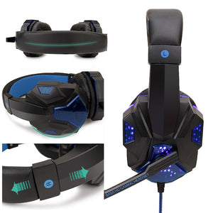 Professional LED Light Gaming Headphones