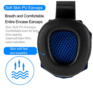 Professional LED Light Gaming Headphones