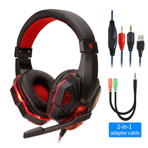 Professional LED Light Gaming Headphones