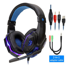 Load image into Gallery viewer, Professional LED Light Gaming Headphones
