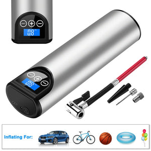 Tyre Inflator Cordless Compressor Digital Car Pump