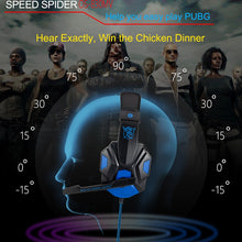 Load image into Gallery viewer, Professional LED Light Gaming Headphones
