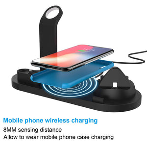 4 In 1 Wireless Charging Dock Station